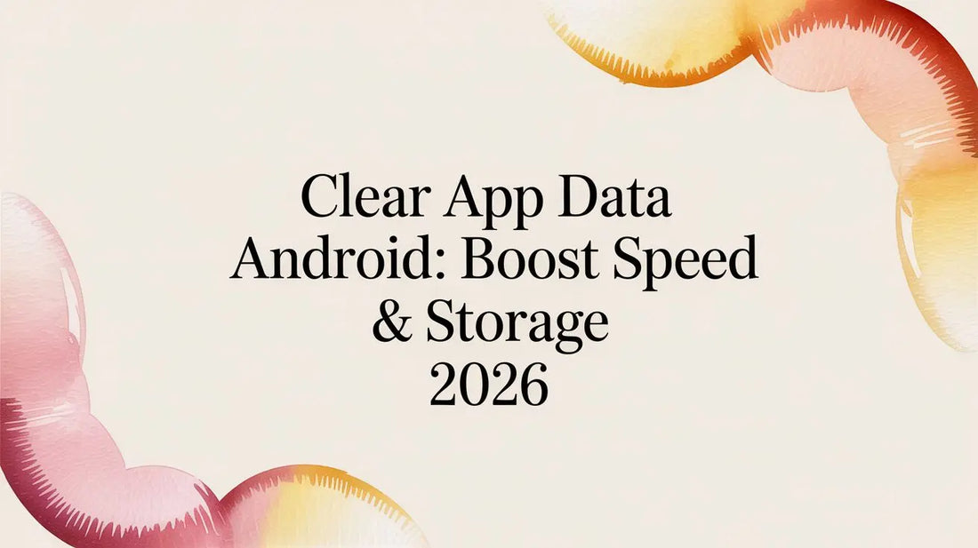 Clear App Data Android: Boost Speed & Storage 2026 — FoldifyCase blog
