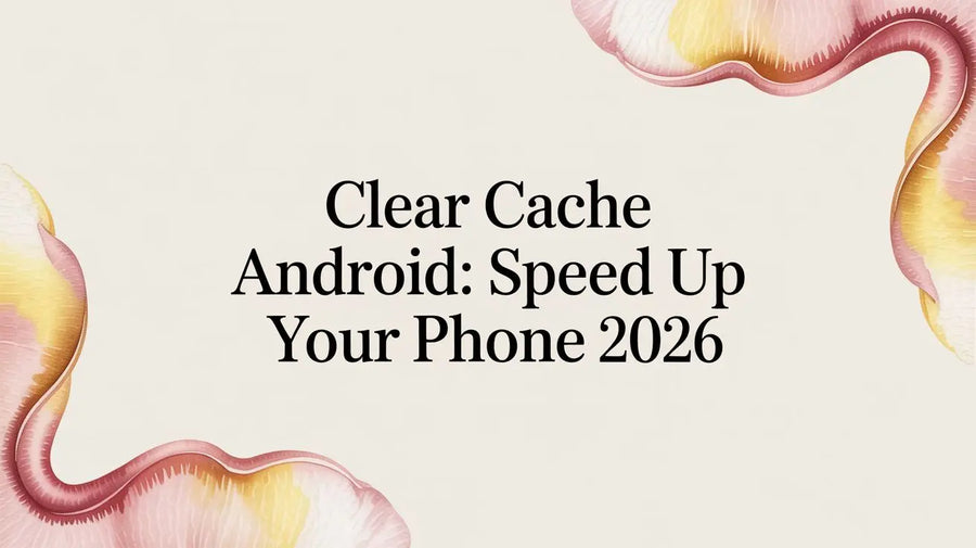Clear Cache Android: Speed Up Your Phone 2026