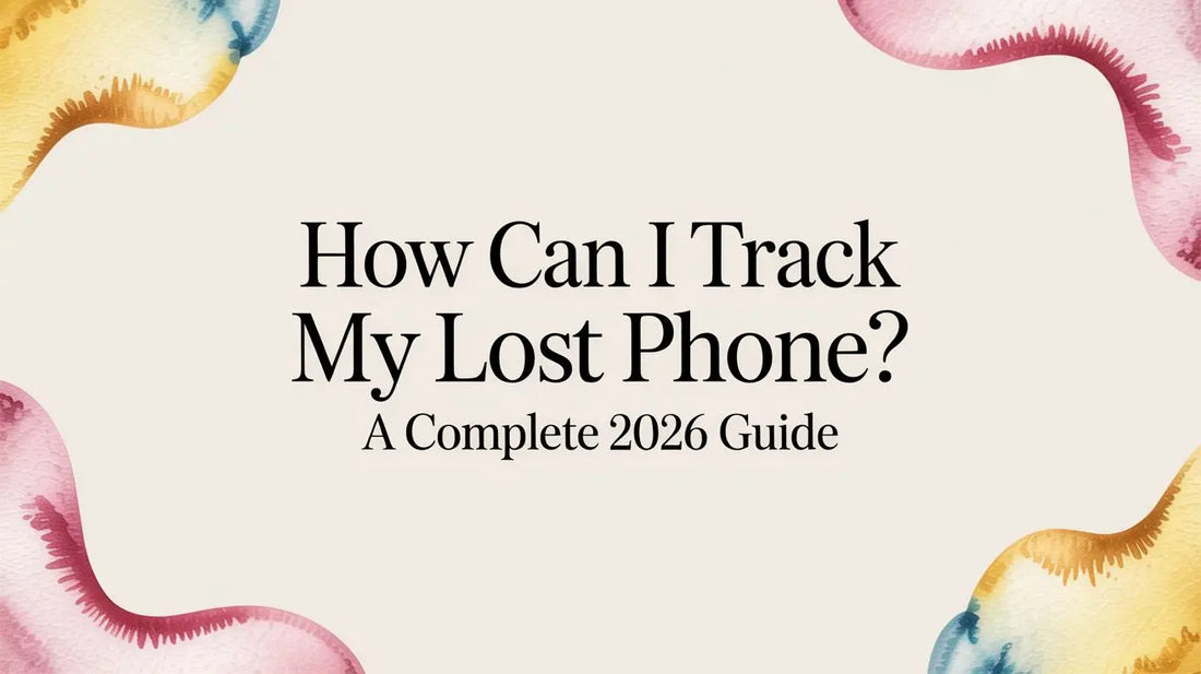 How Can I Track My Lost Phone? A Complete 2026 Guide — step-by-step guide on FoldifyCase