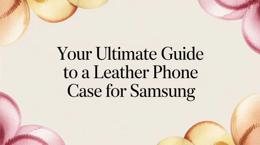 Your Ultimate Guide to a Leather Phone Case for Samsung — FoldifyCase
