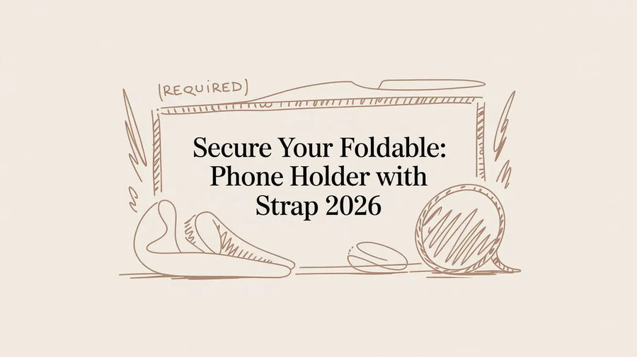 Secure Your Foldable: Phone Holder With Strap 2026