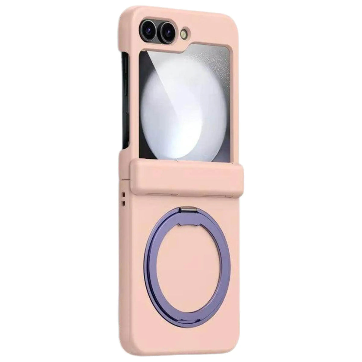 Z Flip Magnetic Rotation Ring Case