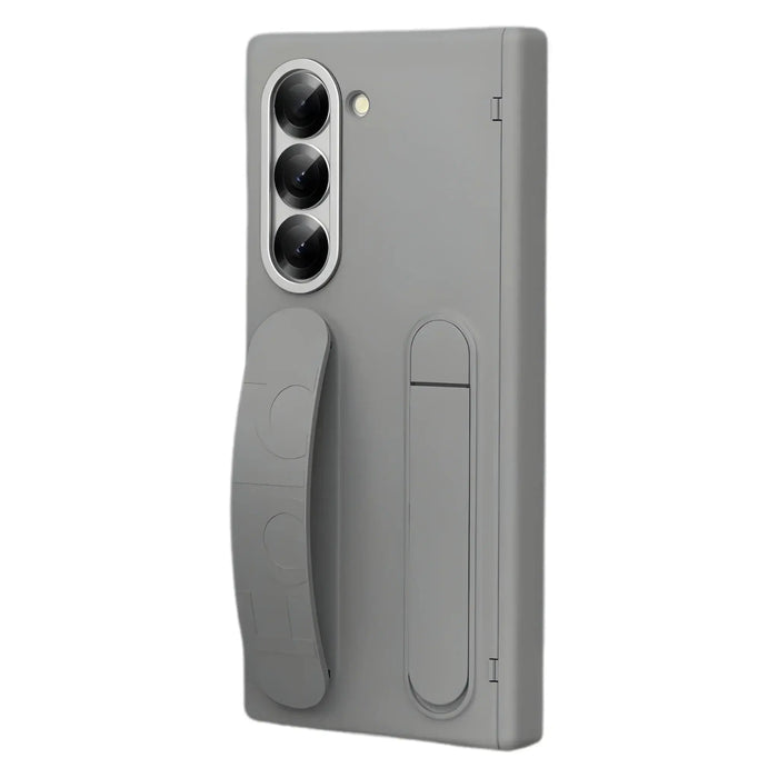 Axis P1 hinge cover case with integrated wristband holder matte polycarbonate raised camera bezel for Samsung Galaxy Z Fold series
