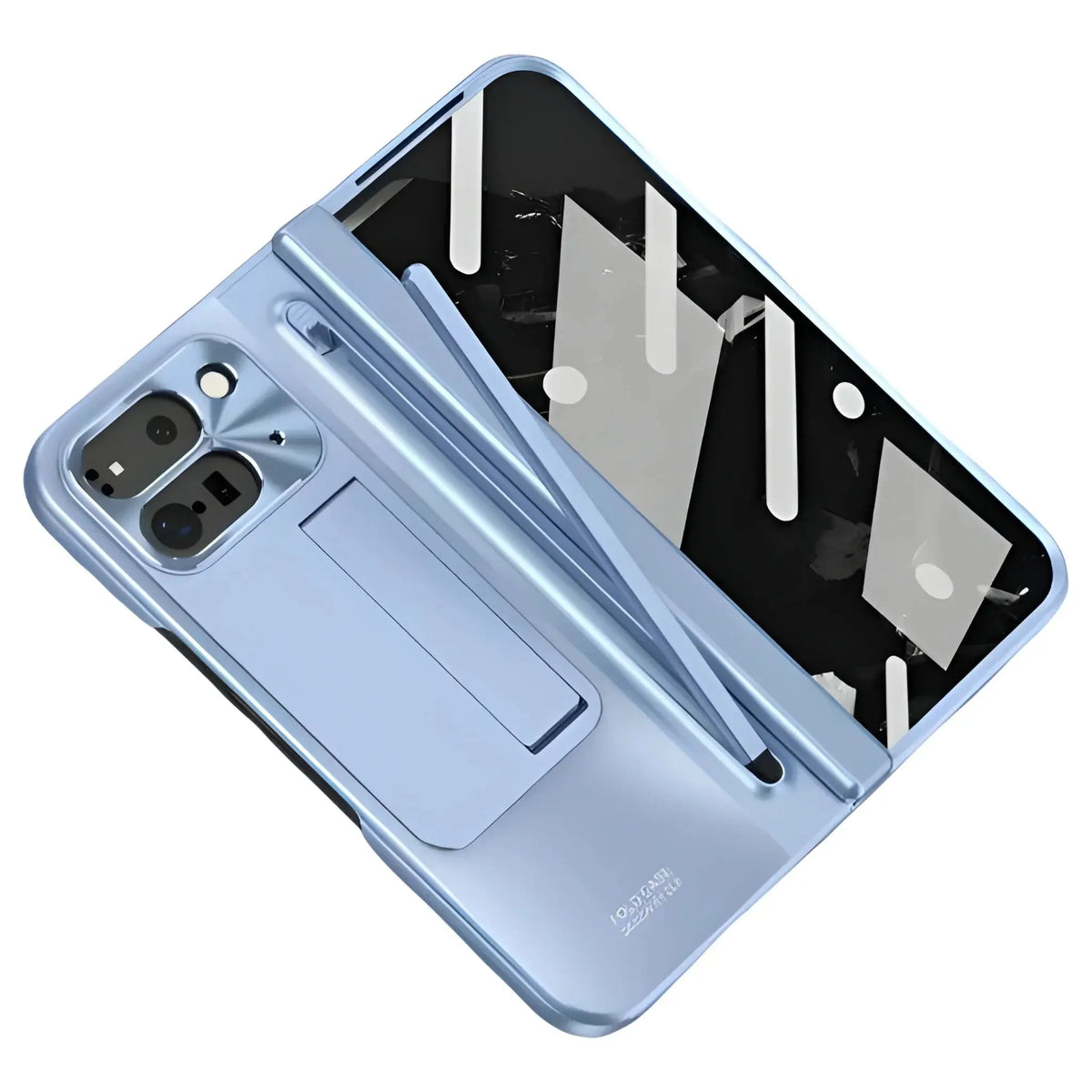 Pixel Fold Pen Holder Hinge Case