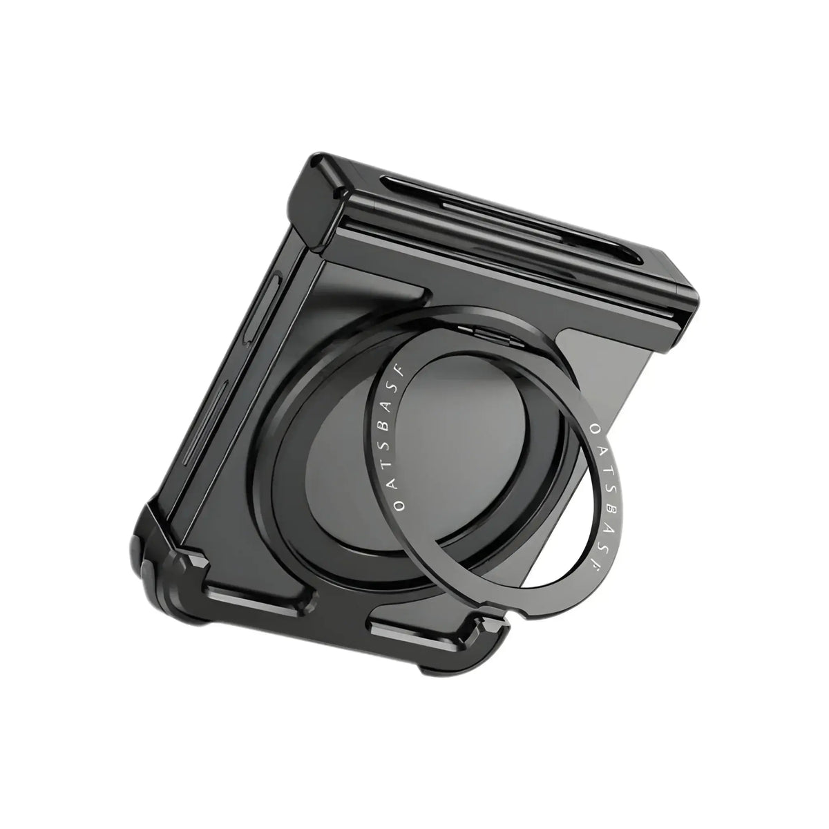 Z Flip Metal Ring Stand Case