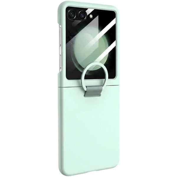 Z Flip Silicone Ring Holder Case