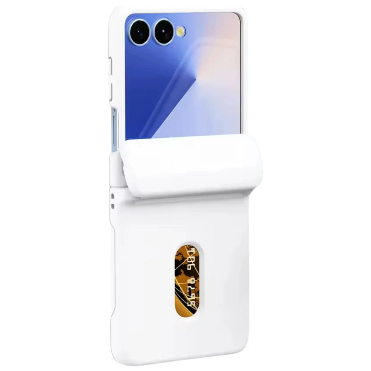 Z Flip Hinge Card Slot Shield