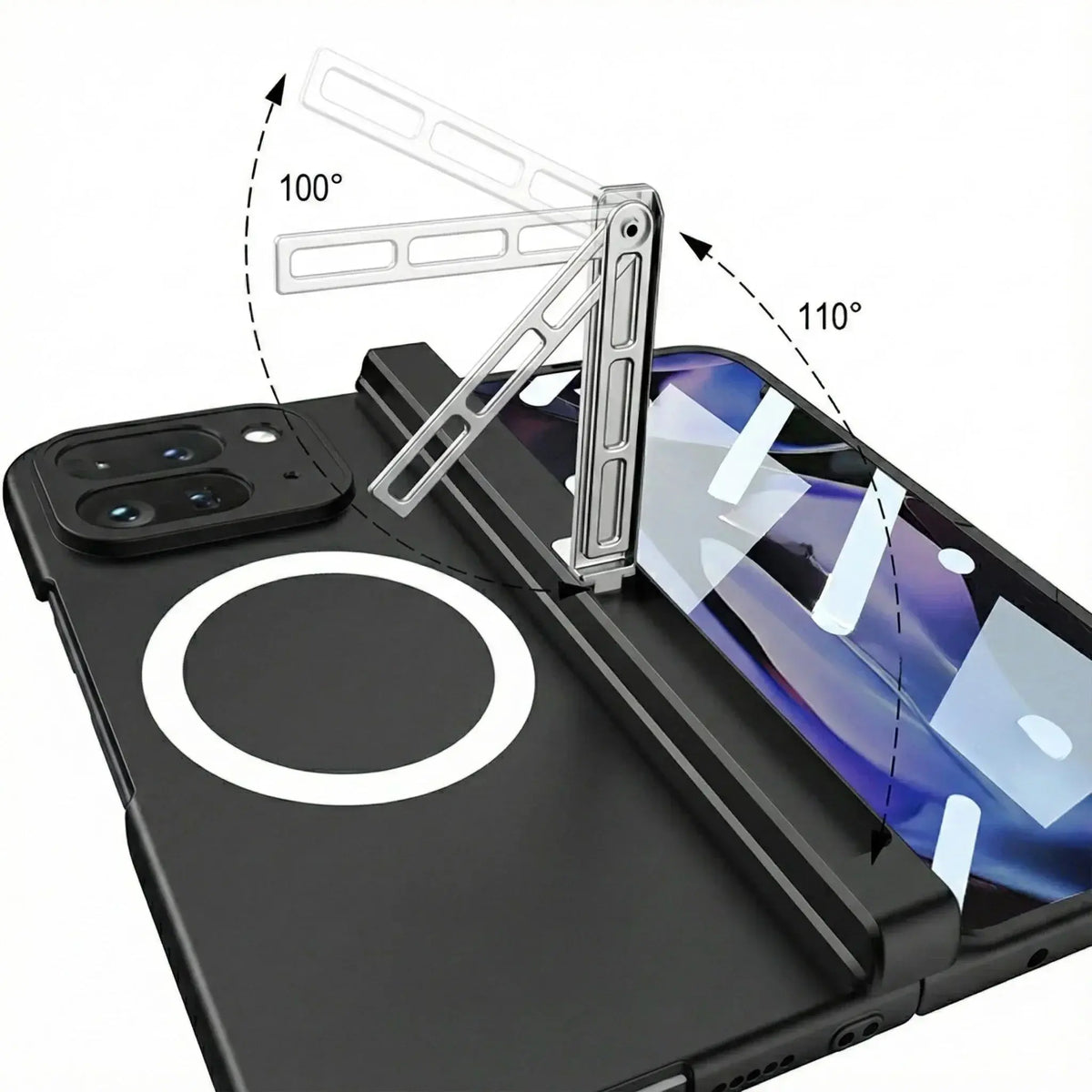 Pixel Fold Magnetic Kickstand Case