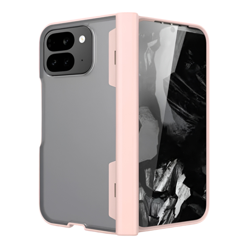 Luxury Transparent Hinge Protection Case For Google Pixel 9 Pro Fold