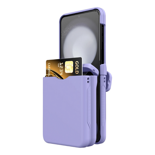 Card Slot Holder Phone Case For Samsung Galaxy Z Flip Series