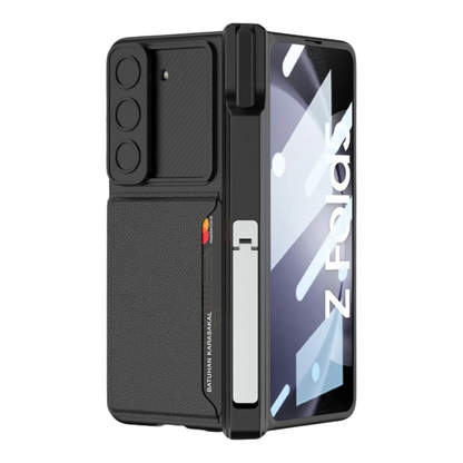 Sliding Card Holder Case for Samsung Galaxy Z Fold Series