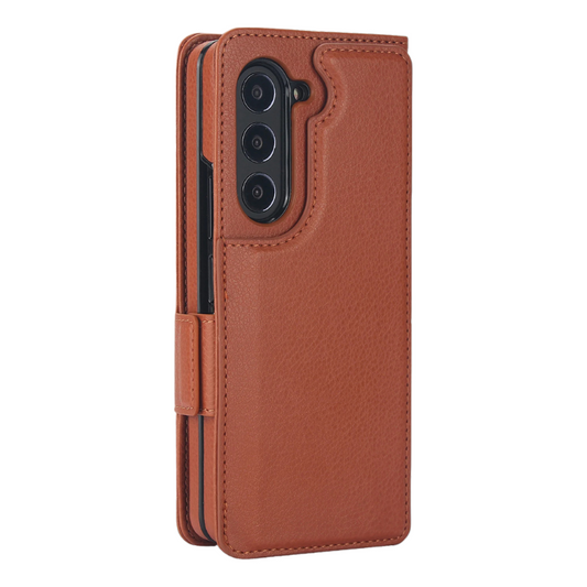 Luxury Folding Card Leather Stand Case For Samsung Galaxy Z Fold Series