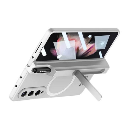 Magnetic Hinge Pen Holder Stand For Samsung Galaxy Z Fold  Series