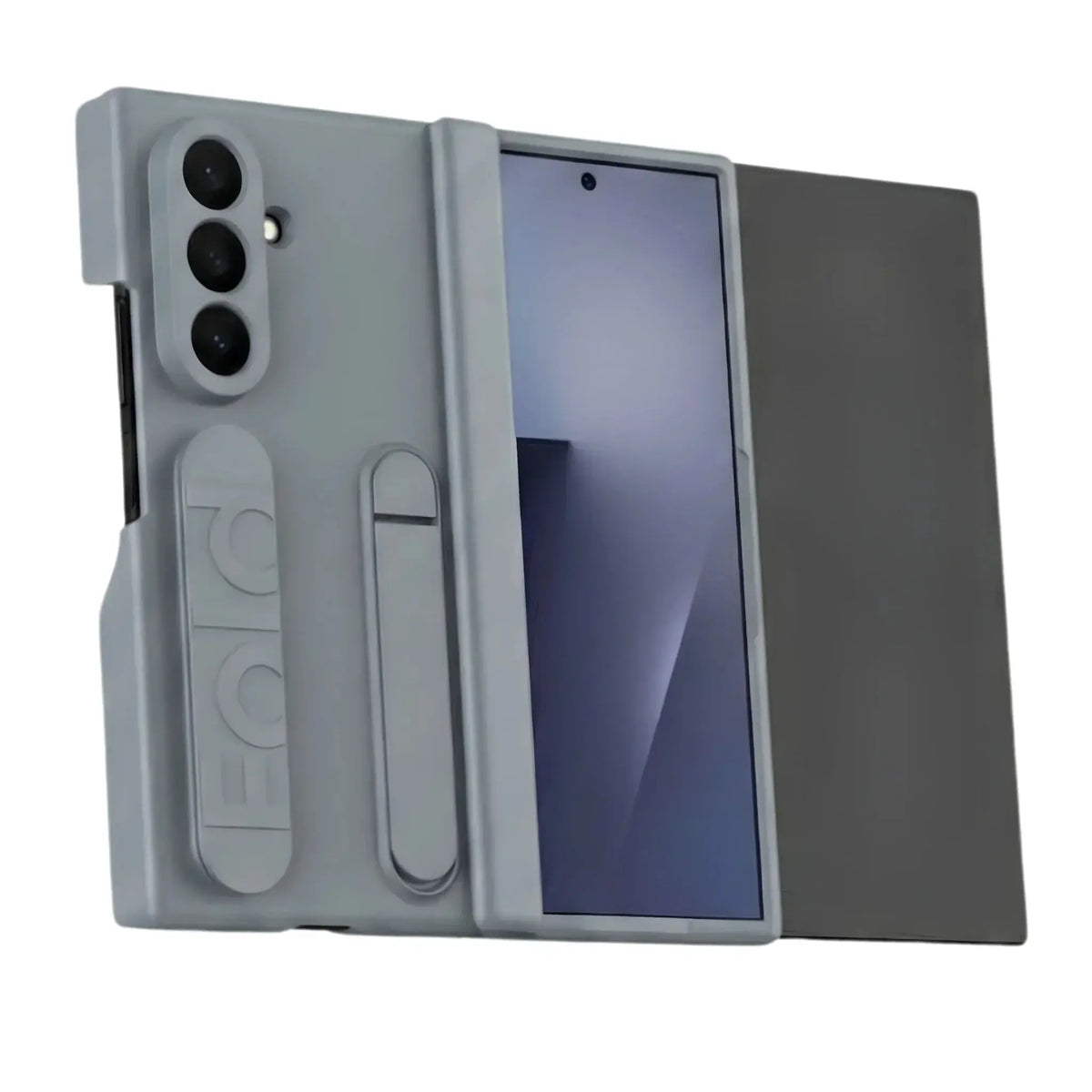 Axis T1 Galaxy Z TriFold case with kickstand rear view