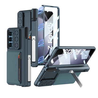 Sliding Card Holder Case for Samsung Galaxy Z Fold Series