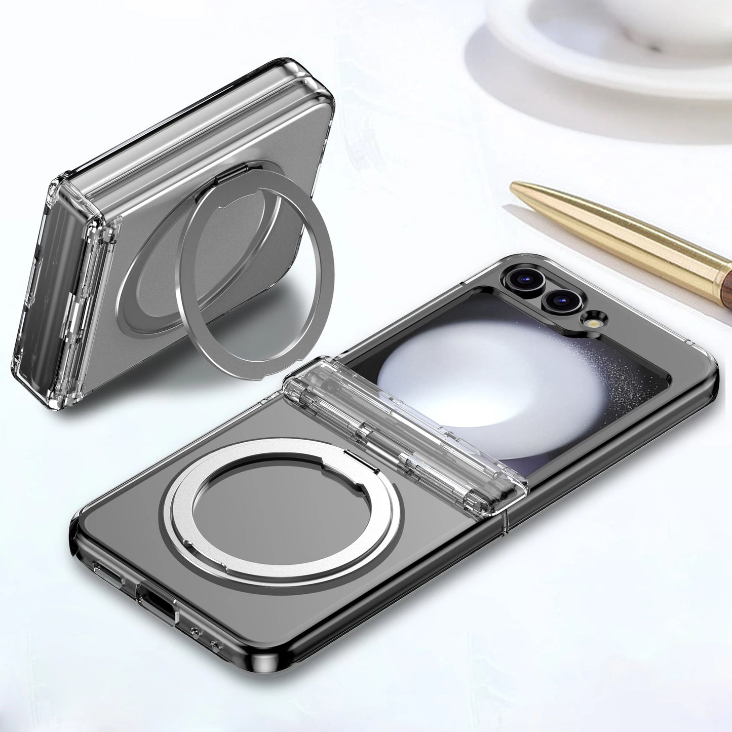 360° Rotating Magnetic Bracket Case For Samsung Galaxy Z Flip Series