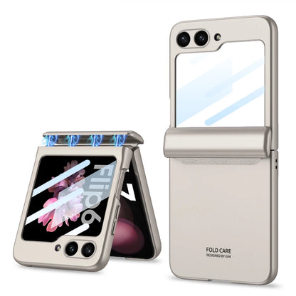 Magnetic Hinge Protection Outer Screen For Samsung Galaxy Z Flip Series