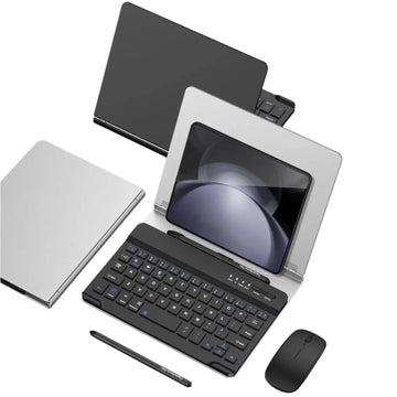 Folio K1 Z Fold keyboard case with Bluetooth keyboard slim ergonomic mouse adjustable aluminum stand and capacitive stylus
