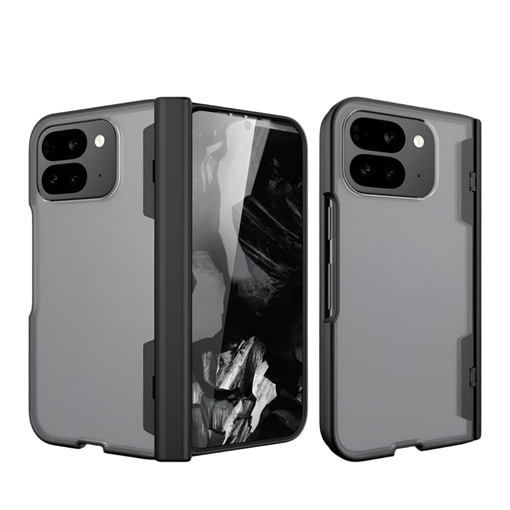 Luxury Transparent Hinge Protection Case For Google Pixel 9 Pro Fold