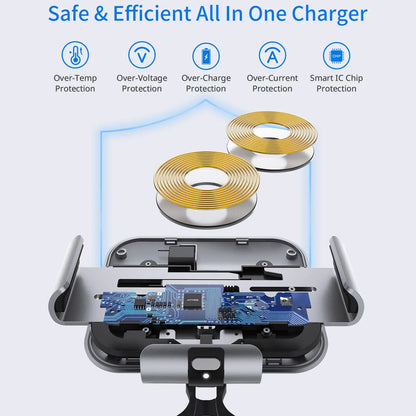 30W Car Mount Phone Holder For Samsung Galaxy Z Fold/Flip Series