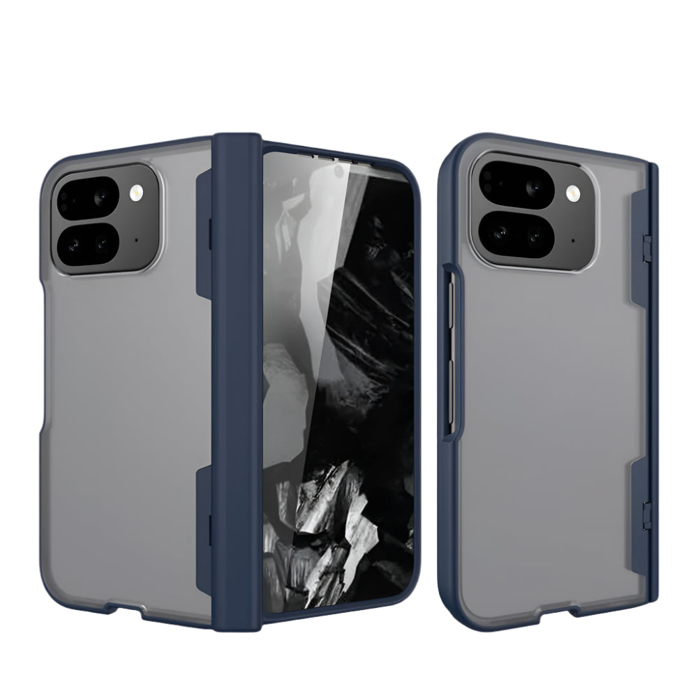 Luxury Transparent Hinge Protection Case For Google Pixel 9 Pro Fold