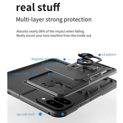 Armor Shockproof Case For Google Pixel 9 Pro Fold