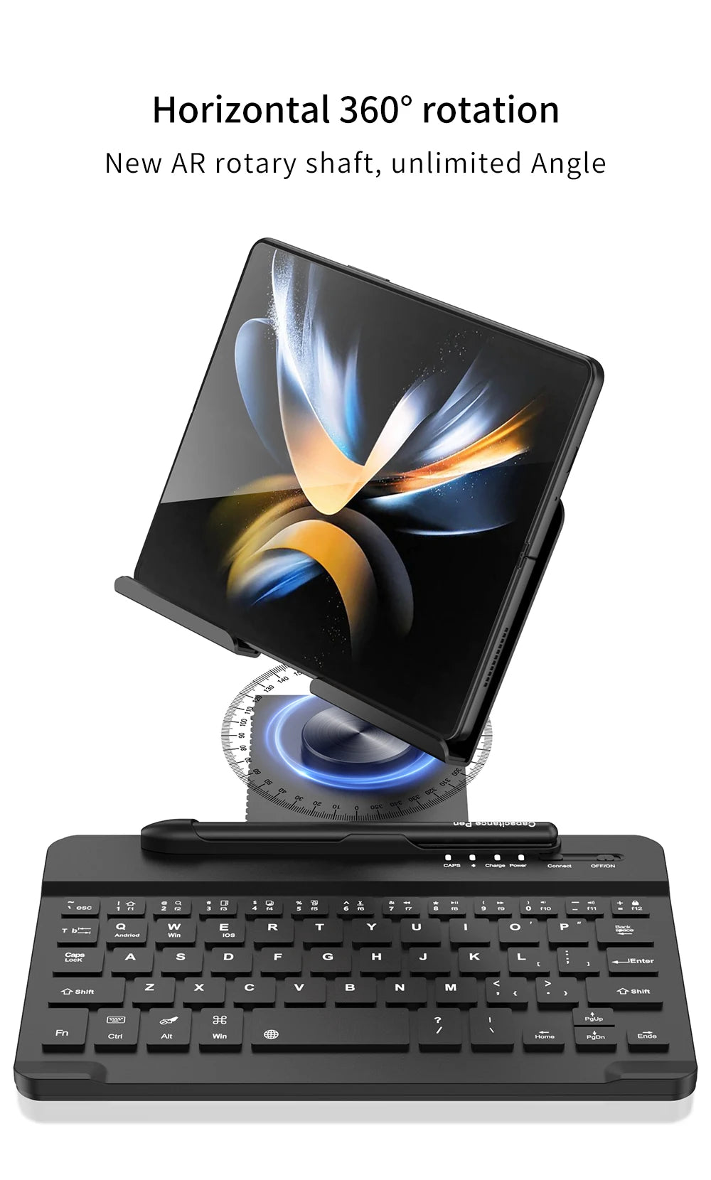 Wireless Keyboard Stand For Samsung Galaxy Z Fold Series