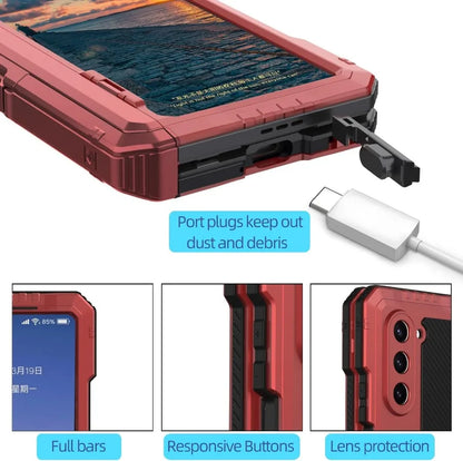 Heavy Duty Metal Phone Case For Samsung Galaxy Z Fold Series