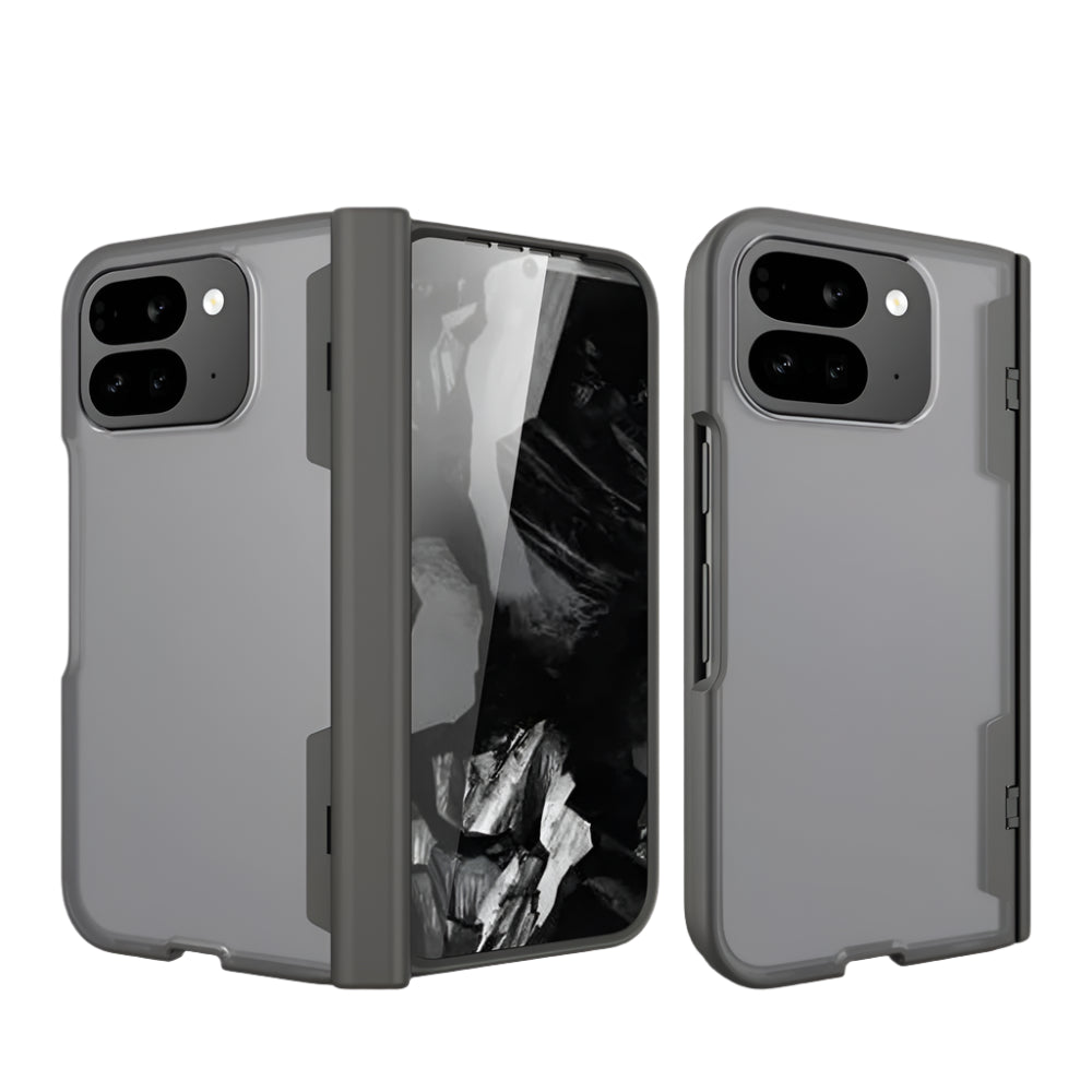 Luxury Transparent Hinge Protection Case For Google Pixel 9 Pro Fold