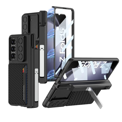 Sliding Card Holder Case for Samsung Galaxy Z Fold Series