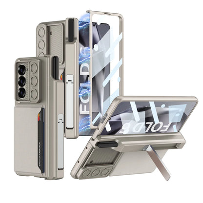 Sliding Card Holder Case for Samsung Galaxy Z Fold Series