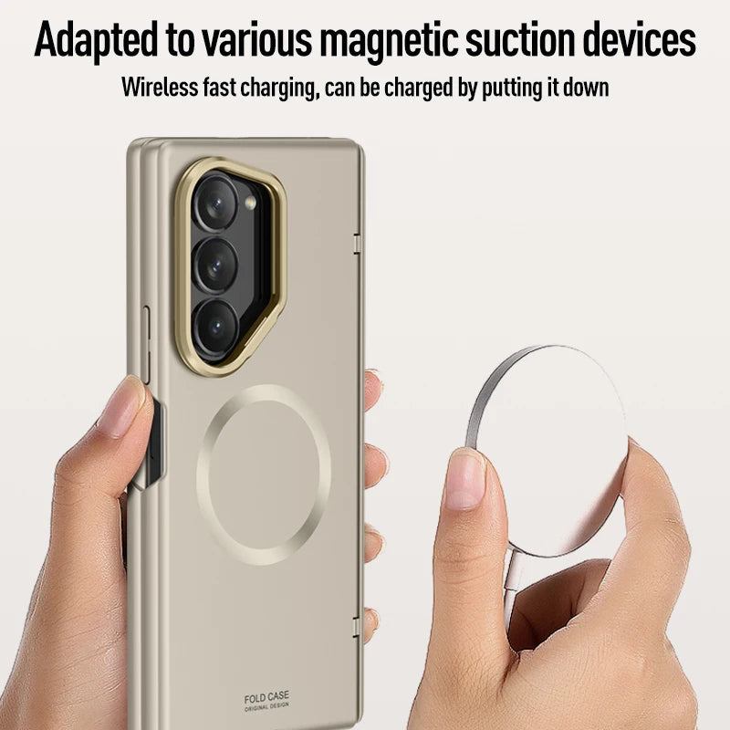 Magnetic Hinged Holder Cover For Samsung Galaxy Z Fold 6