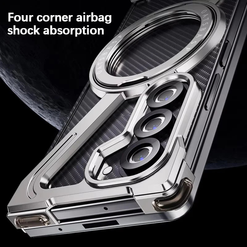 Aluminum Alloy Frame 360° Phone Case For Samsung Galaxy Z Fold Series