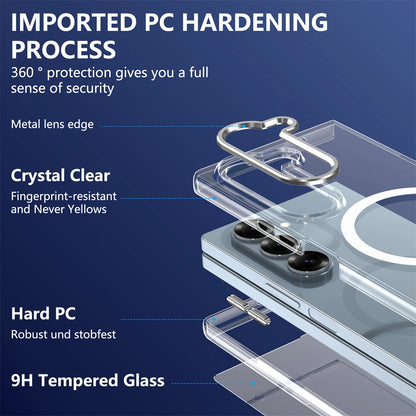 Magnetic Clear Phone Case For Samsung Galaxy Z Fold Series