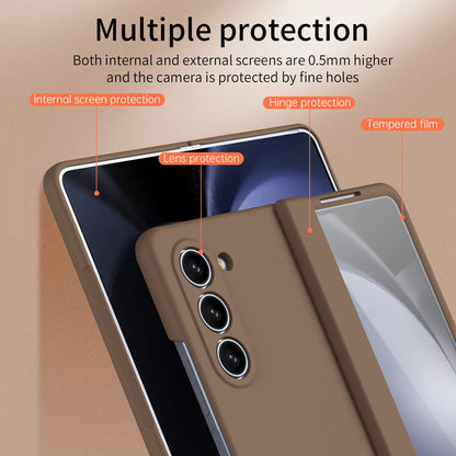 Hinge Protection With S Pen Slot Case For Samsung Galaxy Z Fold Series