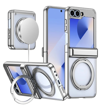 Luxury Plating Hinge 360°Magnetic Case For Samsung Galaxy Z Flip Series