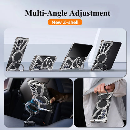 Aluminum Alloy Frame 360° Phone Case For Samsung Galaxy Z Fold Series