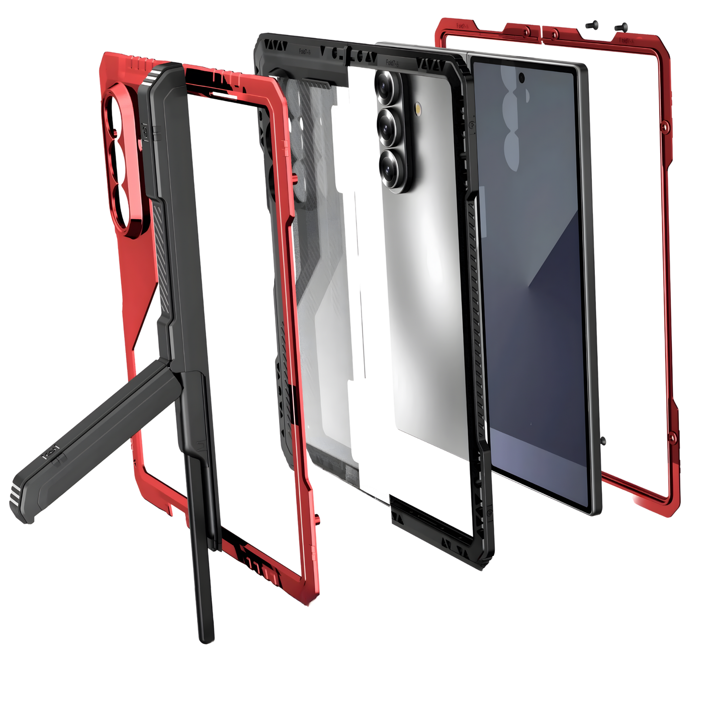 Shield - Front bezel to back shell