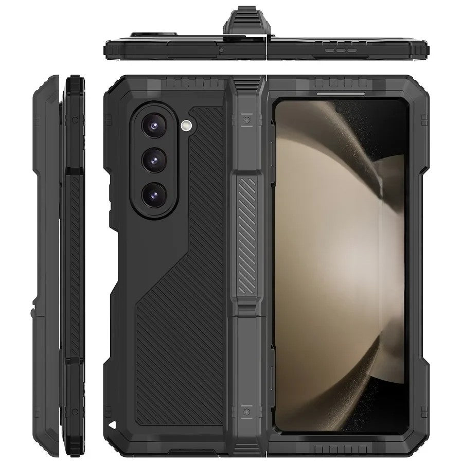 Heavy Duty Metal Phone Case For Samsung Galaxy Z Fold Series